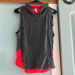 UA hooded tank
